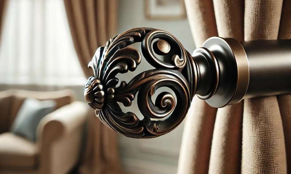 What is a Finial on a Curtain Rod