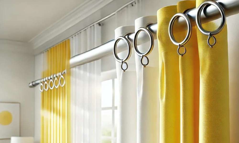 How to Hang Curtains with Rings and Clips