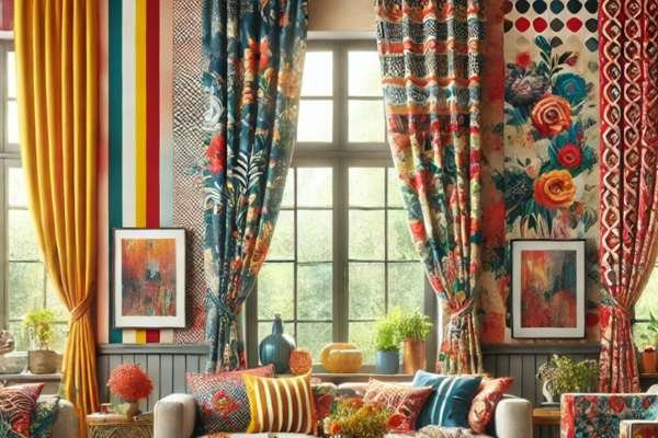 Mixing Patterns and Colors: Adding Personality to Your Curtains