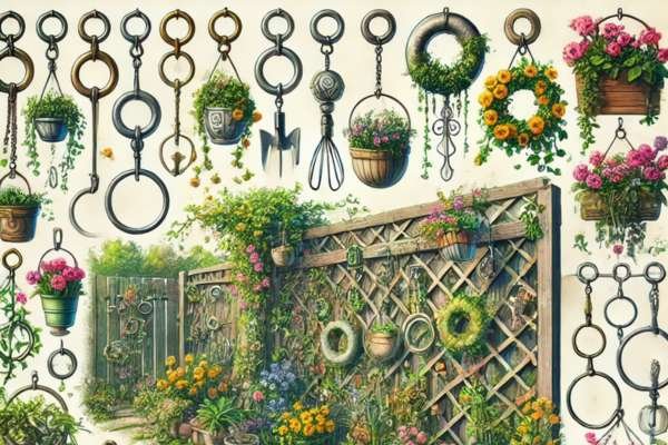 Creative Uses for Curtain Rings in the Garden