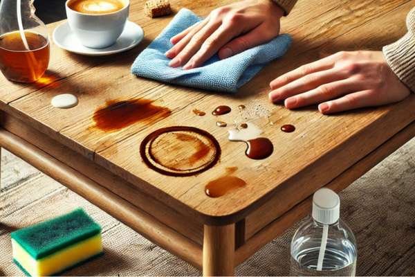 Spot Cleaning Stains: Quick Fixes for Spills and Marks on Your Coffee Table