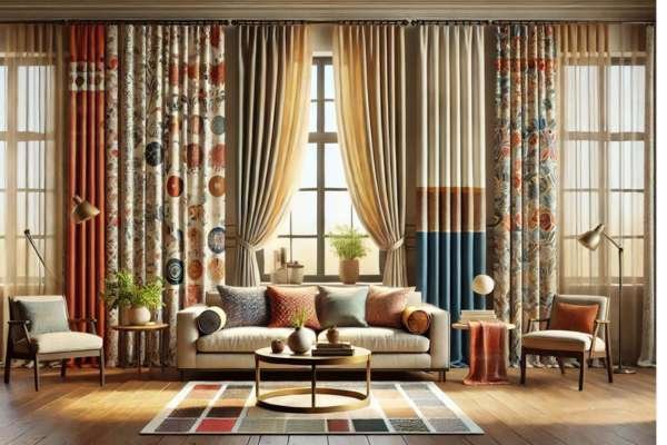 Exploring Patterns: Curtain Colors and Designs