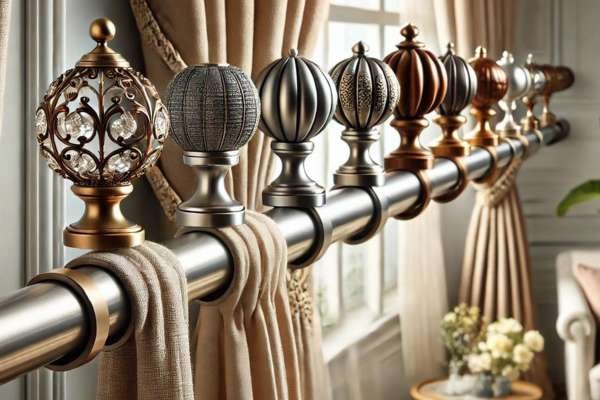 Finial Designs: Enhancing Your Curtain Rod Style: What is a Finial on a Curtain Rod