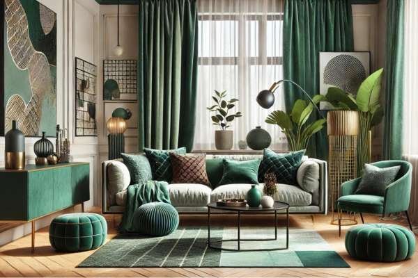 Matching Curtains with Furniture and Decor